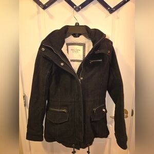 Abercrombie and Fitch Wool Parka Jacket Women XS